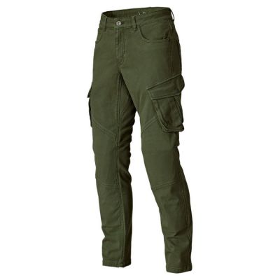 Held CREEK Armalith denim cargo kalhoty khaki délka 34
